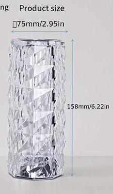 Crystal Diamond Table Lamp